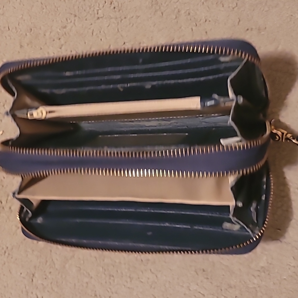 Mk wristlet Navy blue - Picture 4 of 7